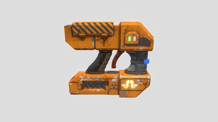 Matter manipulator from starbound 3D Model