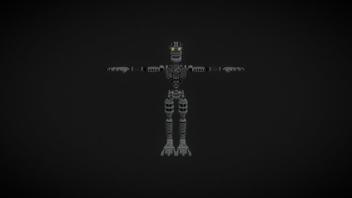 FNaF 4 - Help Wanted Endo04 Fix 3D Model