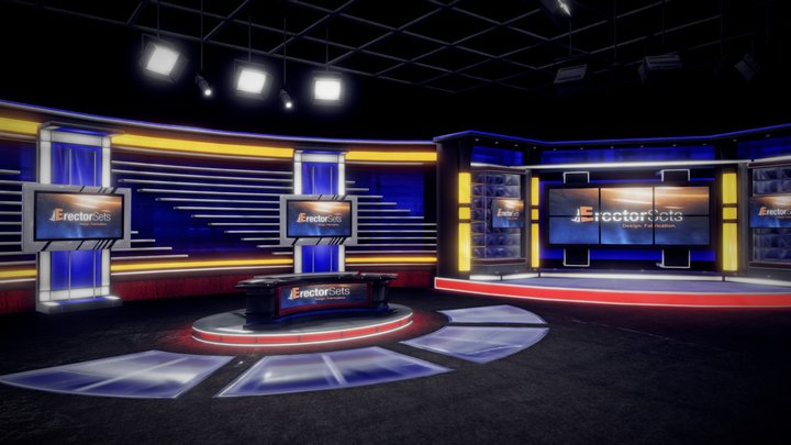 Lightcraft Technology Virtual Set Demo 2 3D Model