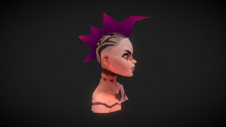 Punk 3D Model