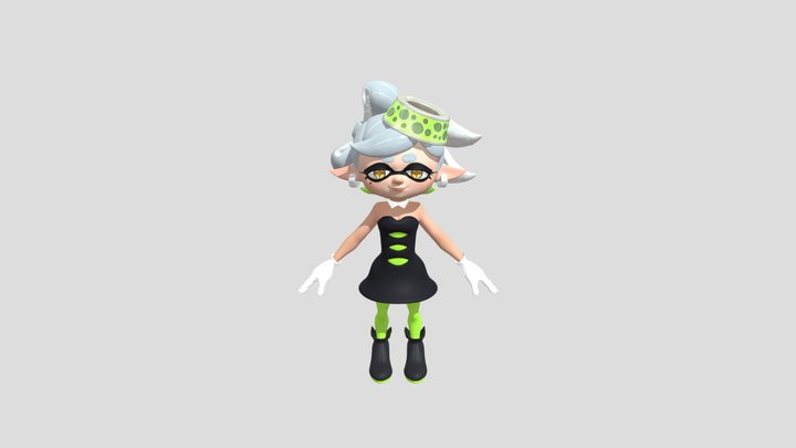 Marie_ Rig_V1.2_ Public 3D Model