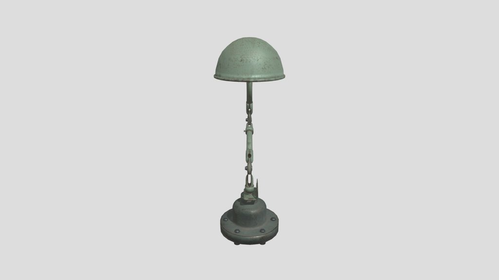 American Industrial Adjusting Lamp