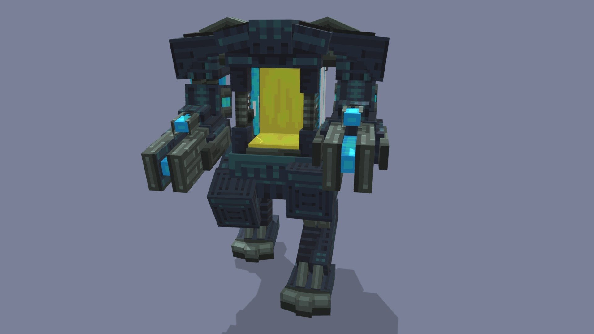 Mech - 3D model by ExterrMatt [af4e398] - Sketchfab