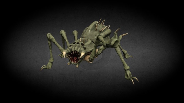 The Spider 3D Model