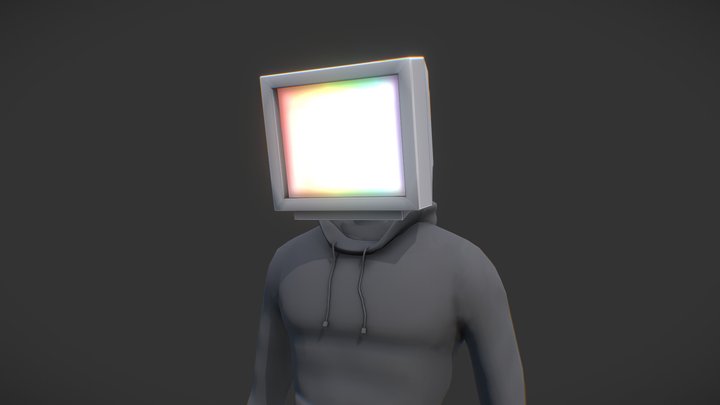 CRT Man 3D Model