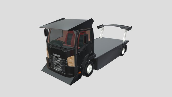 Isuzu_ffr DRIFT TRUCK 3D Model