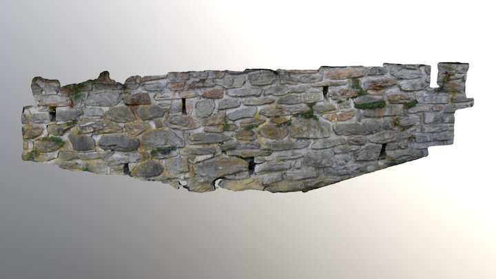 Stone Wall Nr.3 3D Model