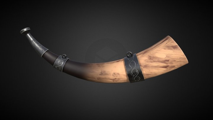 War Horn 3D Model