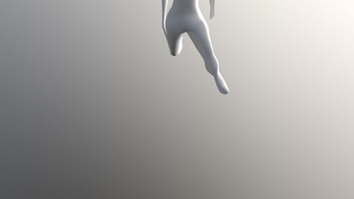Let's not talk about this walk cycle 3D Model