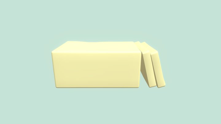 Butter 3D Model
