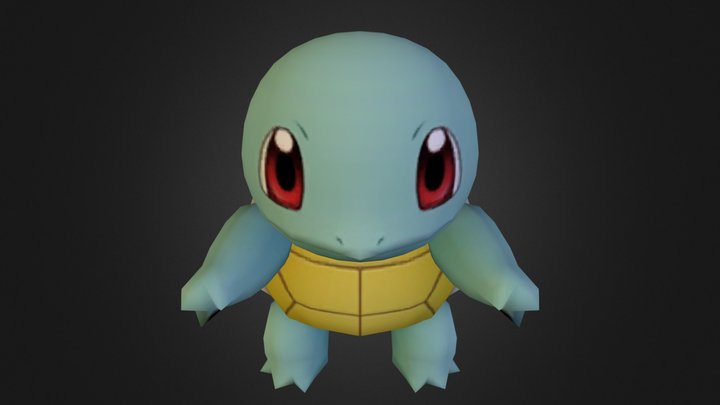 007 - Squirtle.zip 3D Model