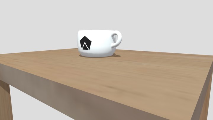 Mug With Logo 3D Model