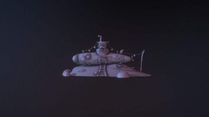 Submarino 3D Model