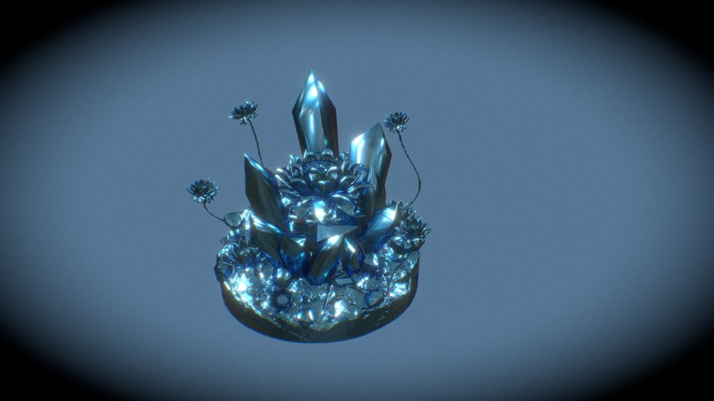 Frozen Lotus, Buddha, Bodhisattvas