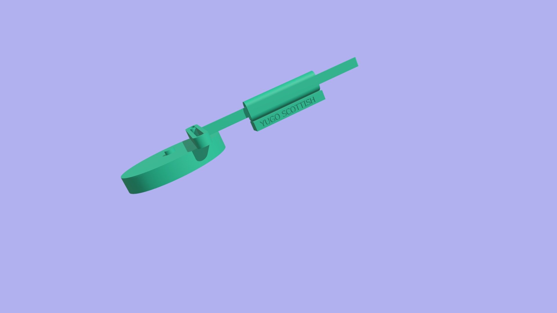 Yugo Escoces — Sketchfab embed 3D viewer