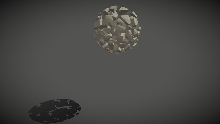 Gestroyable Sphere 3D Model