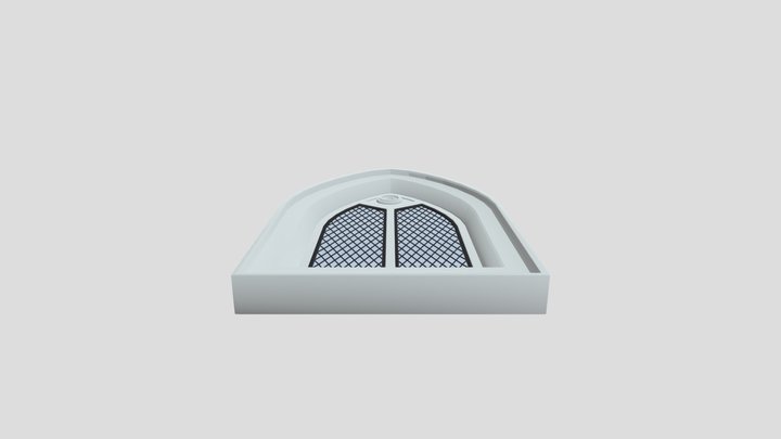 Gothic Window – Kostenloses 3D-Modell STL