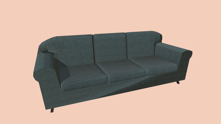 Sofa/Couch Lowpoly 3D Model