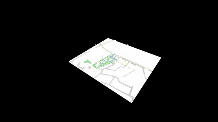 BORDEAU MERIGNAC 3D VOLUMETRIE 180925 3D Model