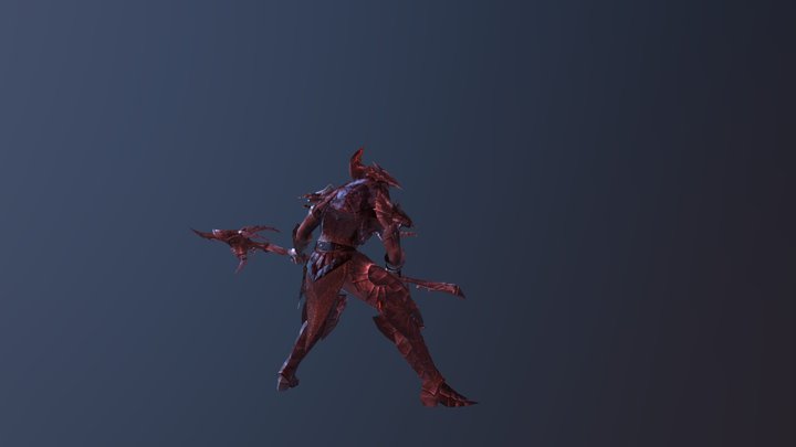 [983] R2 Online - character - animation attack 3D Model