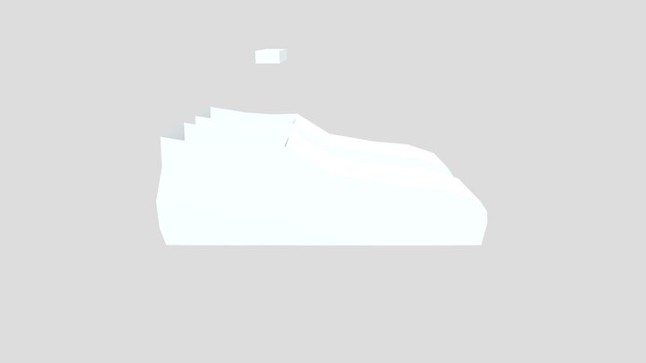 shoe(textureless) 3D Model