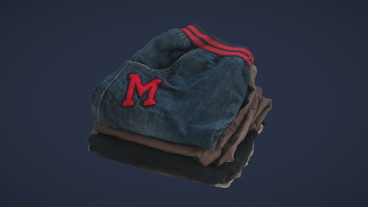 Folded Pants | Lowpoly
