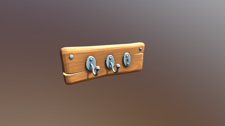 Hello Neighbor Hanger_hook 3D Model
