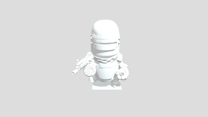Armored 3D Model