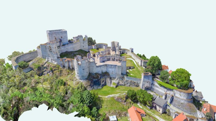 Rábí castle 3D Model