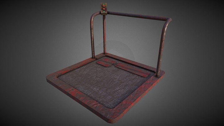 Resident Evil Elevator Model 3D Model