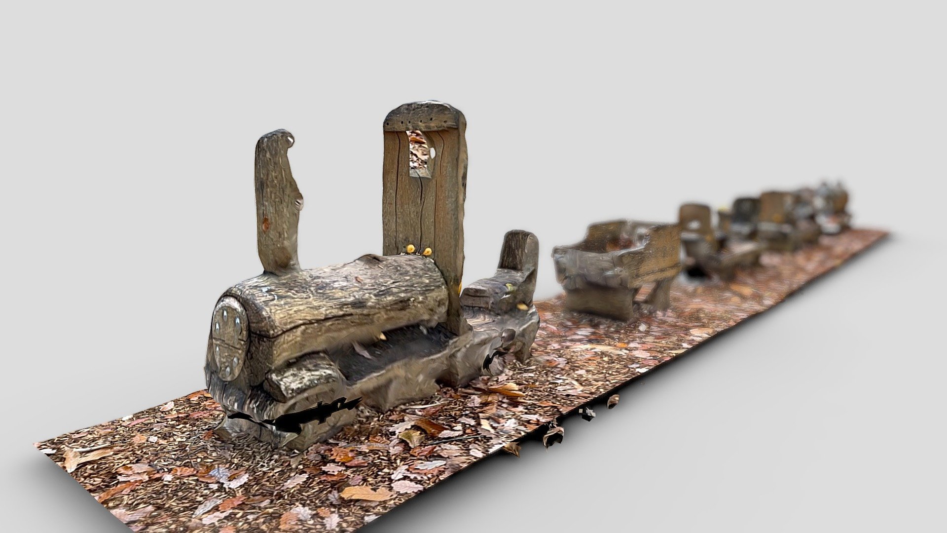 Day 324: Wooden train
