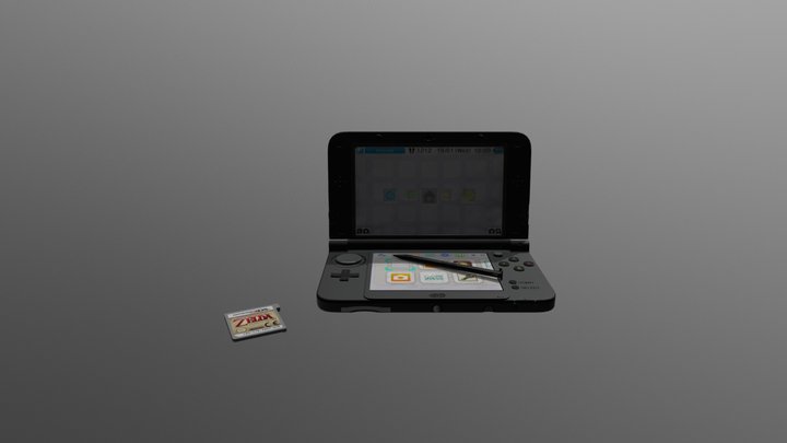 New Nintendo 3DS XL 3D Model