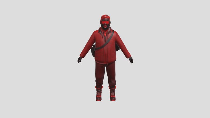 brad snider GTA 5-Prologe misson 3D Model