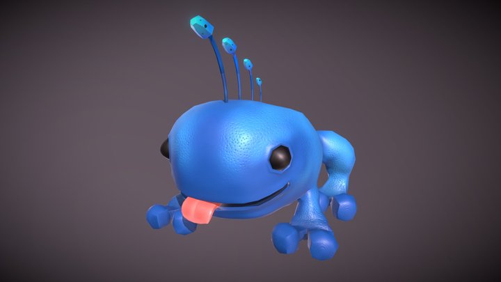 Lumi-Toad 3D Model