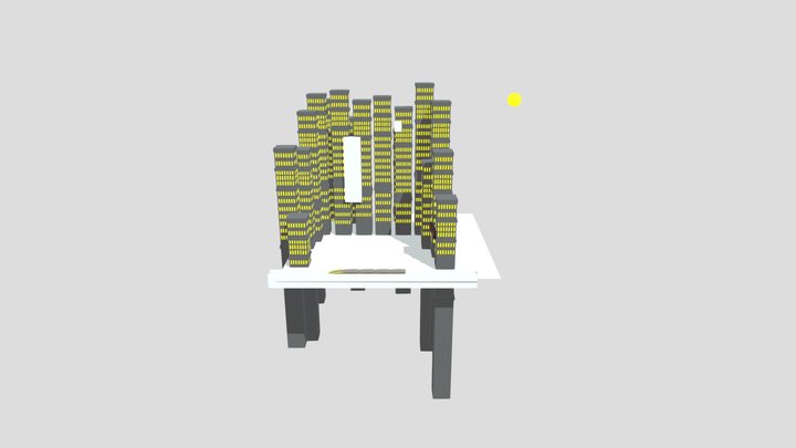 night city 3D Model
