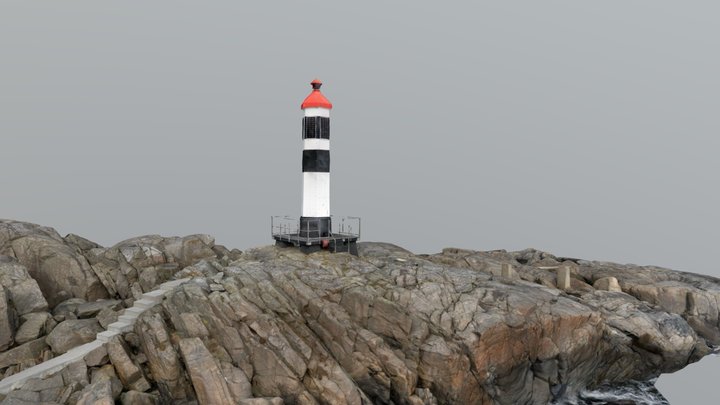 Gollenes fyrlykt Litus lux 3D Model