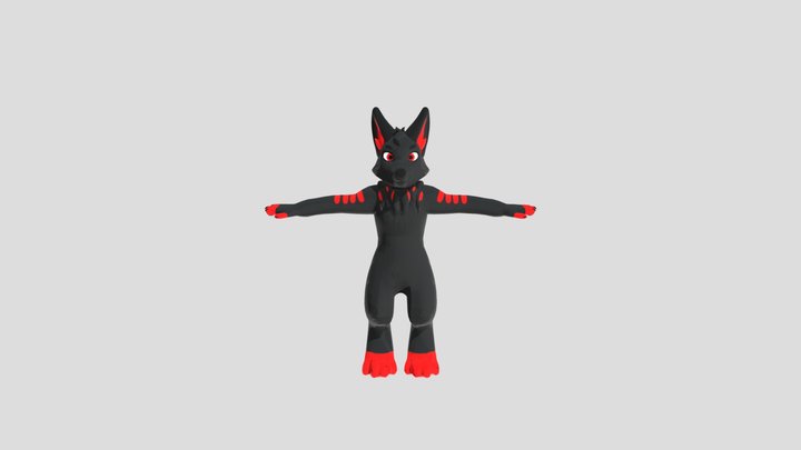 Maxsspeaker Furry 3D Model