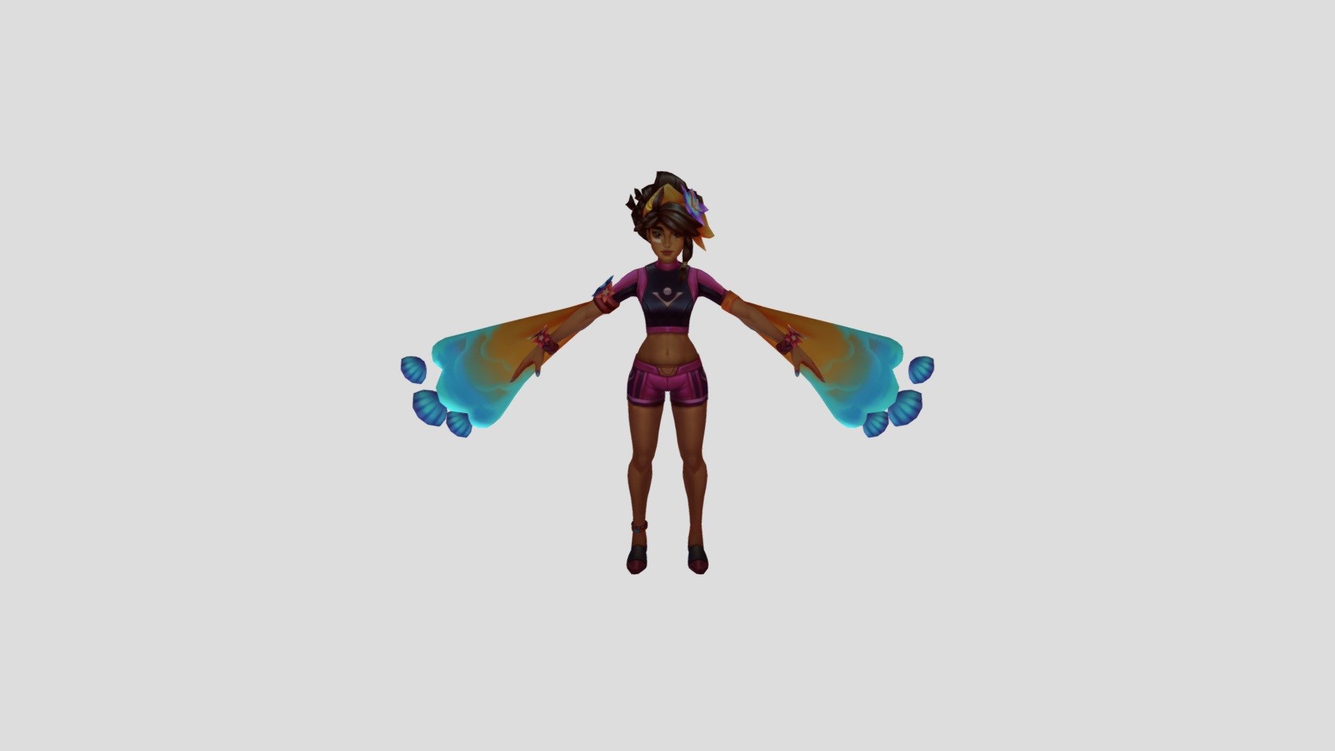 Pool Party Taliyah — Sketchfab embed 3D viewer