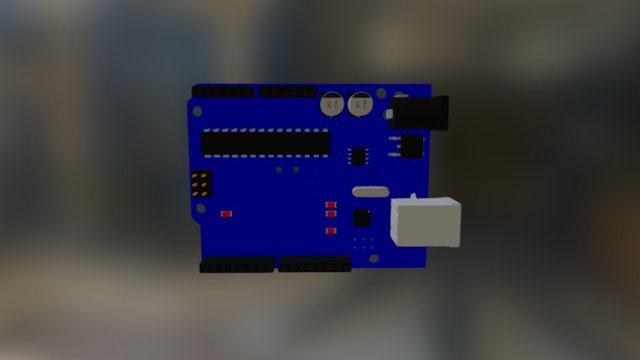 Arduino Uno 3D Model