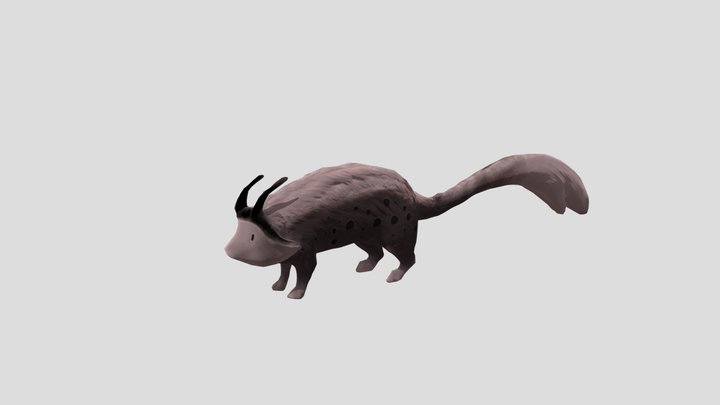 Creature_Low_Polu 3D Model