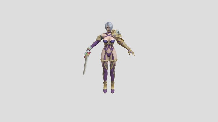 Ivy Valentine - KOF All Stars 3D Model