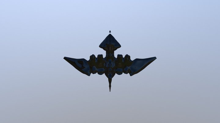 Flying Skewer 3D Model
