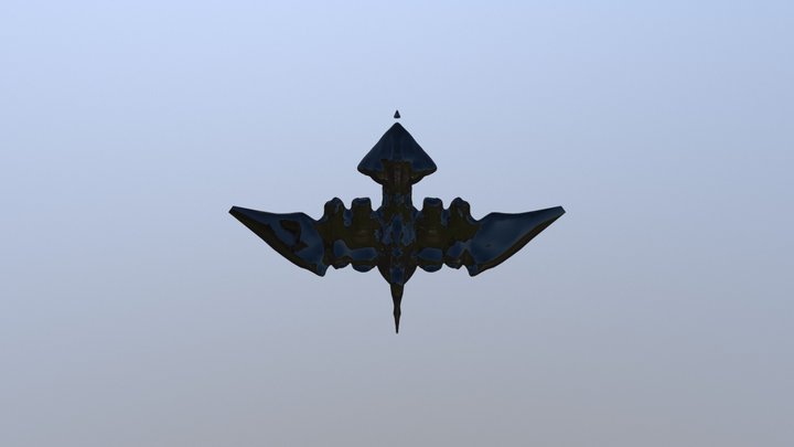 Flying Skewer 3D Model
