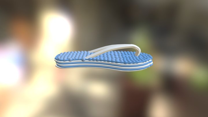 acupuncture slipper 3D Model
