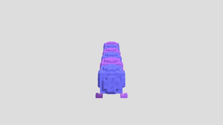 Pug A Pillar Poppy Playtime 3D Model