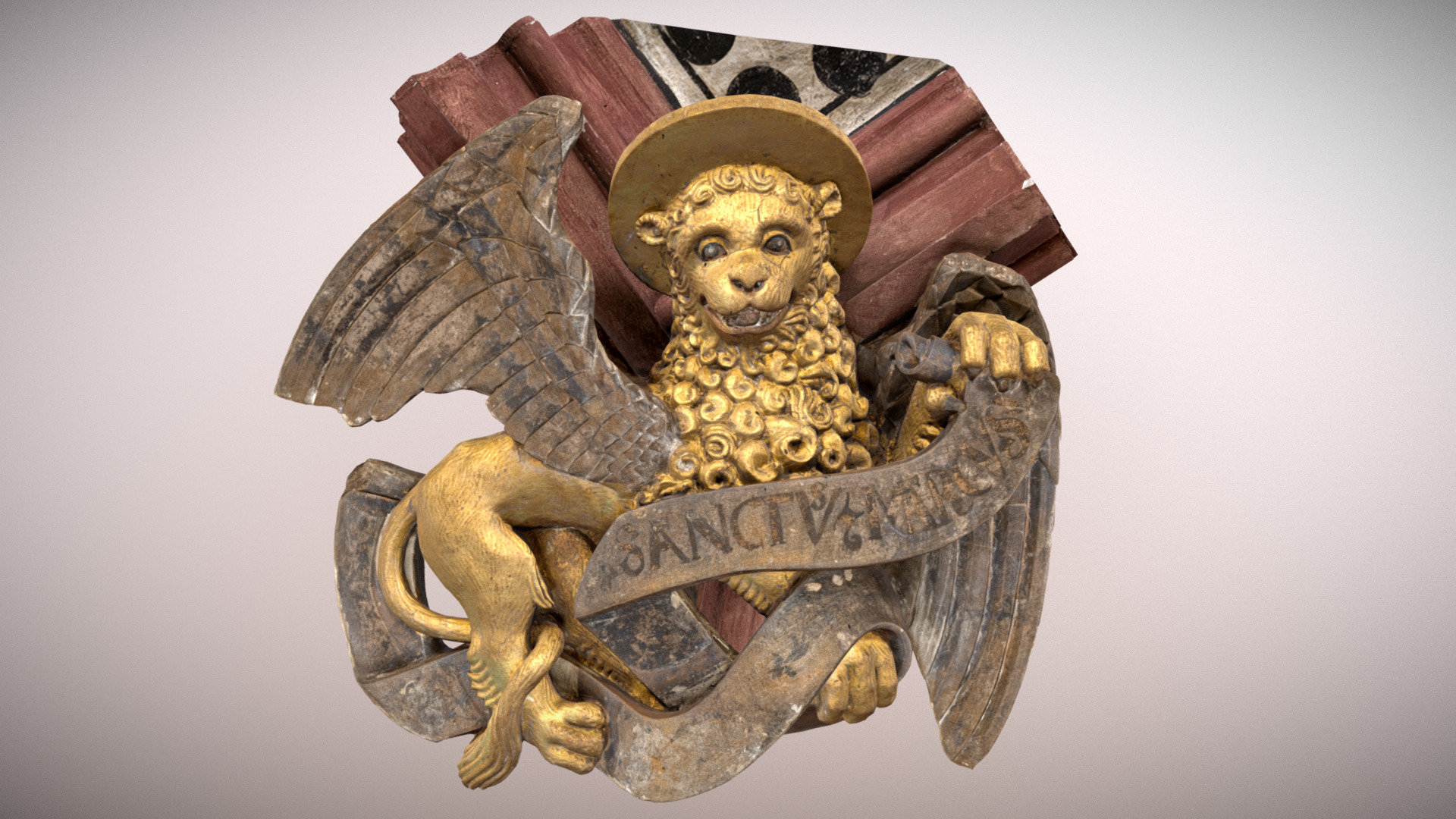 64 Löwe, Symbol des Evangelisten Markus