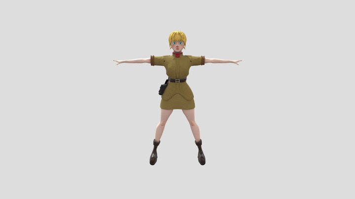 Seras Victoria 3D Model