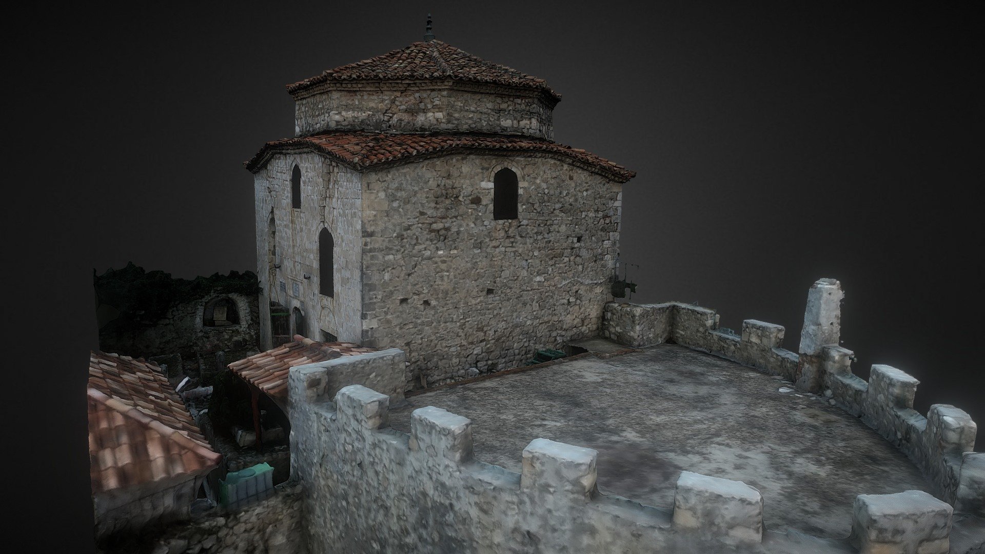 Tekke Temple, Kruje. Tirana. Albania - 3D model by Stephane Giraudeau ...