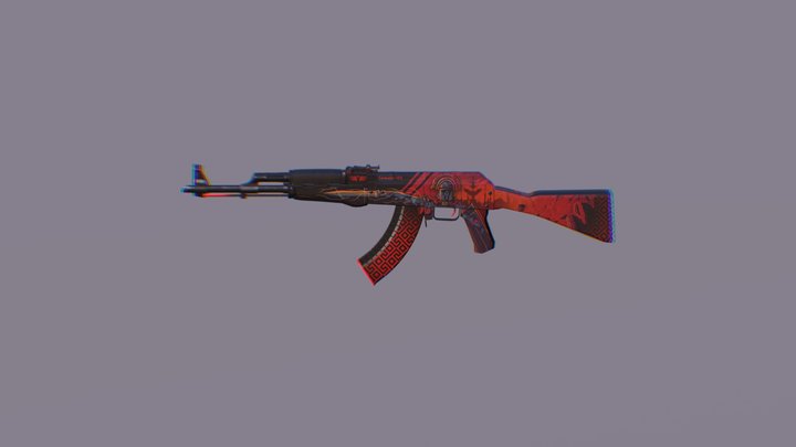 ak-47 3D Model