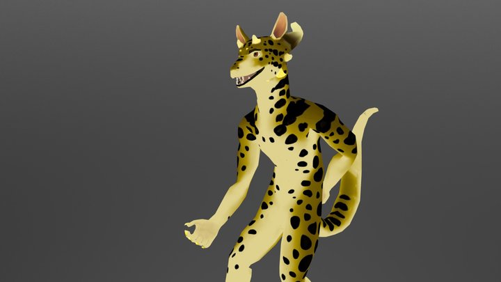 Yella Drake 3D Model